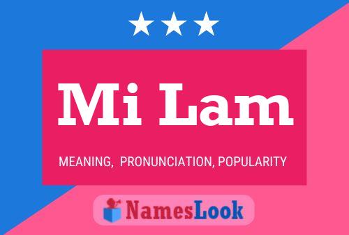 Mi Lam Name Poster