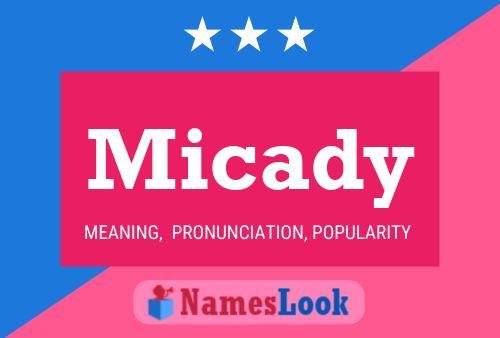 Micady Name Poster