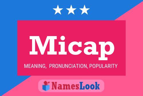 Micap Name Poster