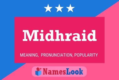 Midhraid Name Poster