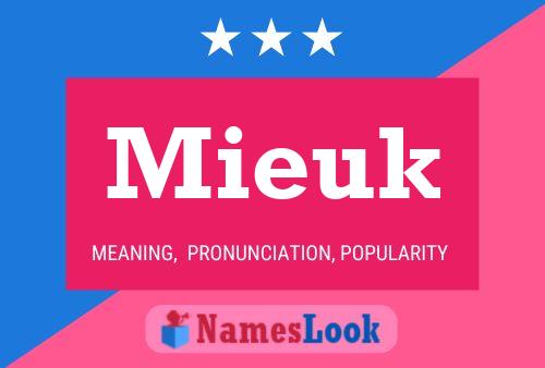 Mieuk Name Poster