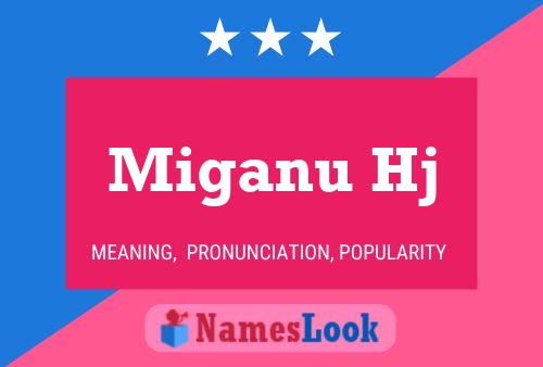 Miganu Hj Name Poster