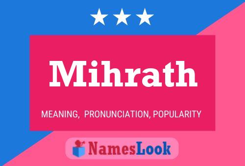 Mihrath Name Poster