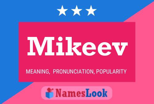 Mikeev Name Poster