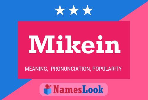 Mikein Name Poster