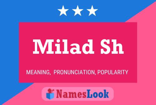 Milad Sh Name Poster