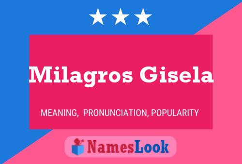 Milagros Gisela Name Poster