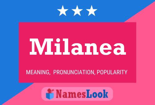 Milanea Name Poster