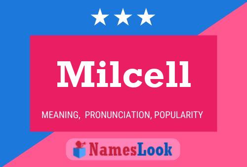 Milcell Name Poster