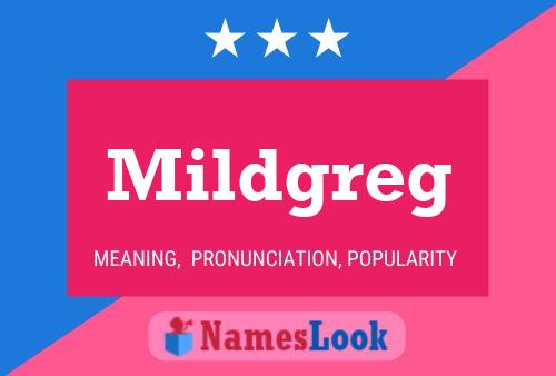 Mildgreg Name Poster