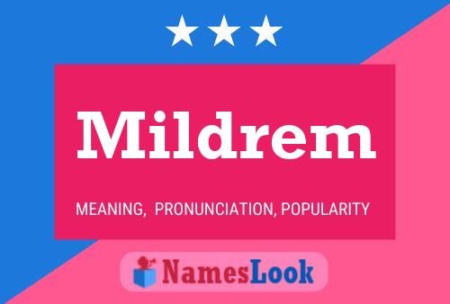 Mildrem Name Poster