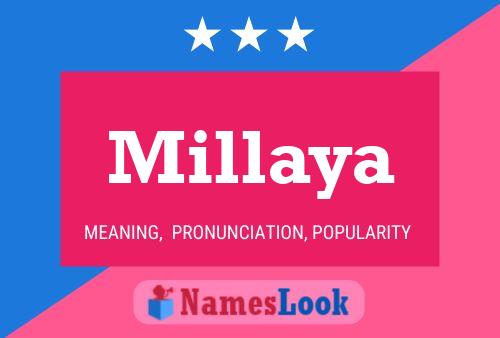 Millaya Name Poster