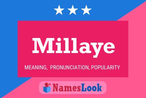 Millaye Name Poster