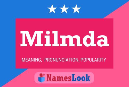 Milmda Name Poster