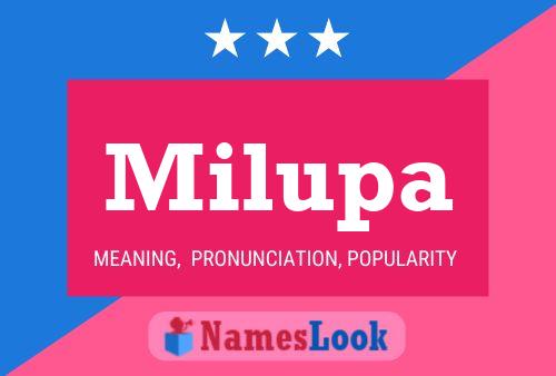 Milupa Name Poster