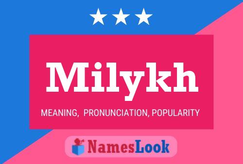 Milykh Name Poster