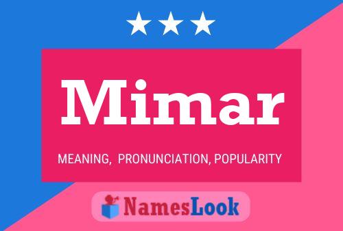 Mimar Name Poster