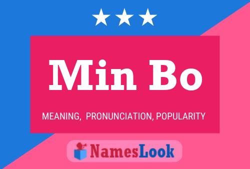 Min Bo Name Poster