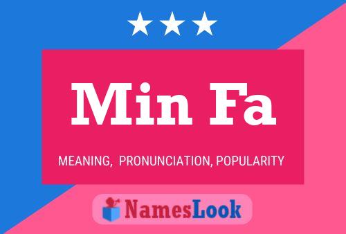 Min Fa Name Poster