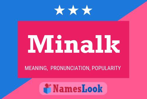 Minalk Name Poster