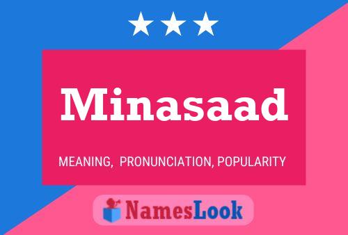 Minasaad Name Poster