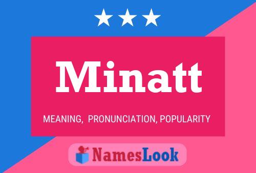 Minatt Name Poster