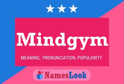 Mindgym Name Poster