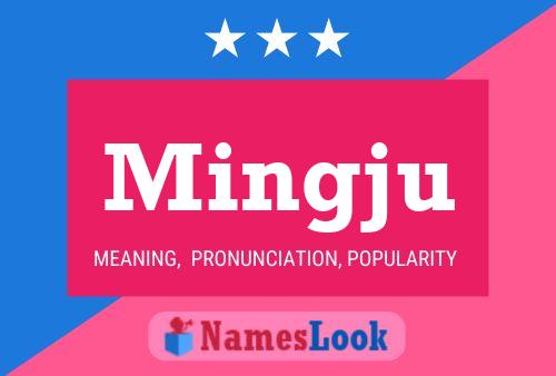 Mingju Name Poster