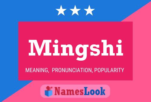 Mingshi Name Poster