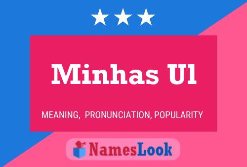 Minhas Ul Name Poster