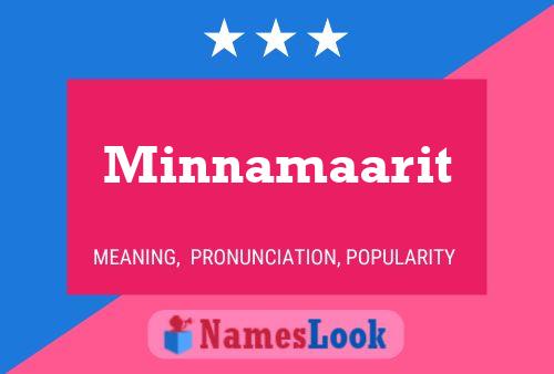 Minnamaarit Name Poster