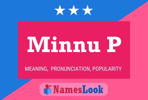 Minnu P Name Poster