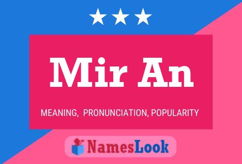 Mir An Name Poster