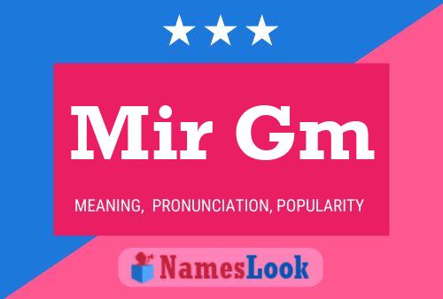 Mir Gm Name Poster