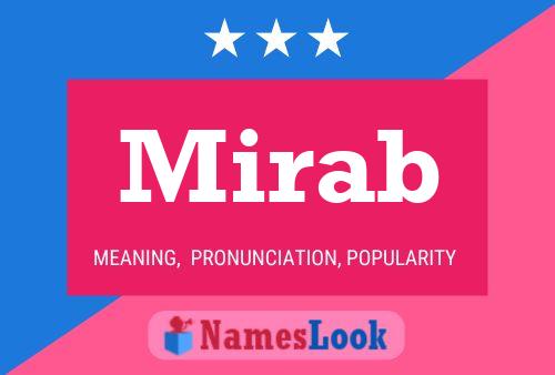 Mirab Name Poster