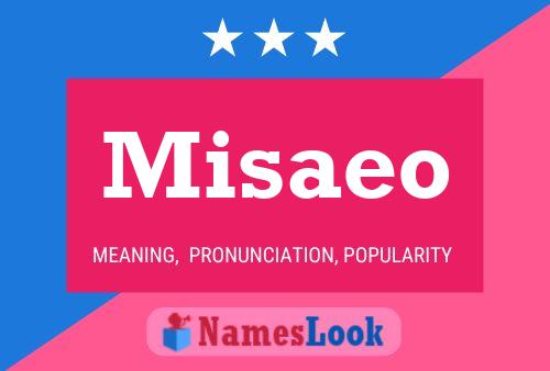 Misaeo Name Poster