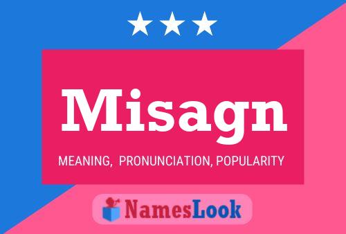 Misagn Name Poster