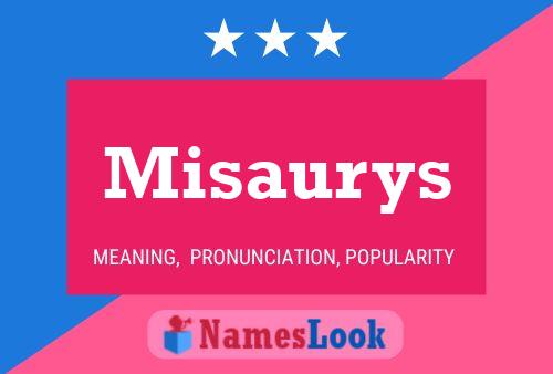 Misaurys Name Poster