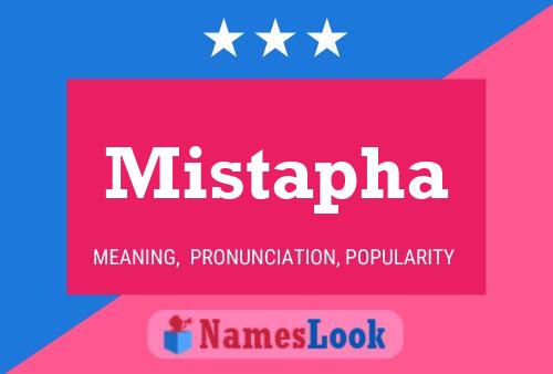 Mistapha Name Poster