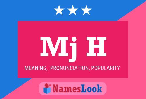 Mj H Name Poster