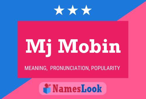 Mj Mobin Name Poster