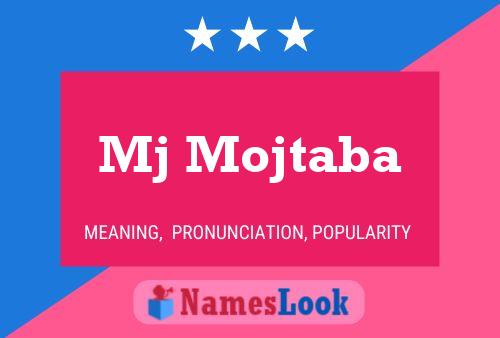 Mj Mojtaba Name Poster