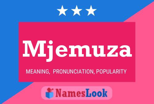 Mjemuza Name Poster