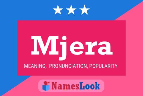 Mjera Name Poster