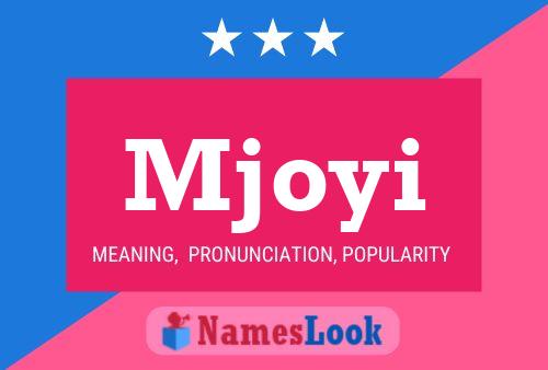 Mjoyi Name Poster