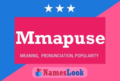 Mmapuse Name Poster