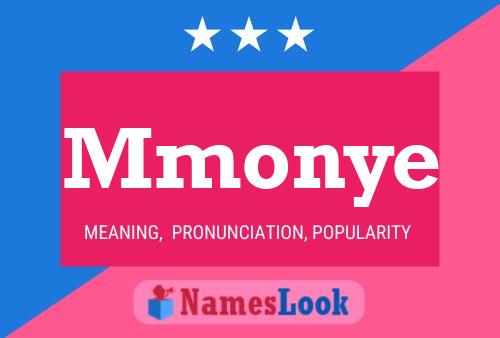 Mmonye Name Poster