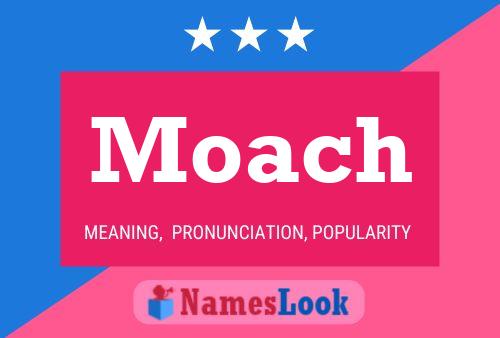 Moach Name Poster