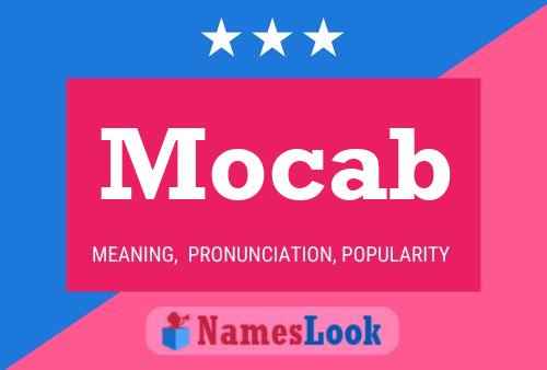 Mocab Name Poster