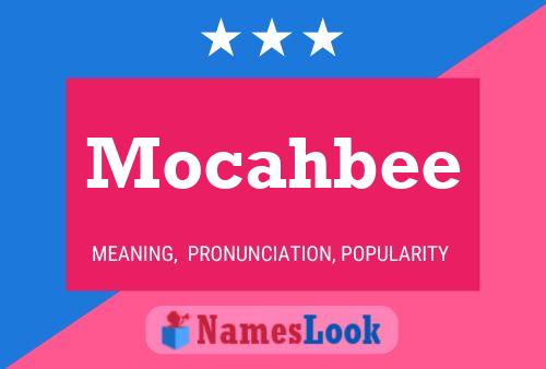 Mocahbee Name Poster